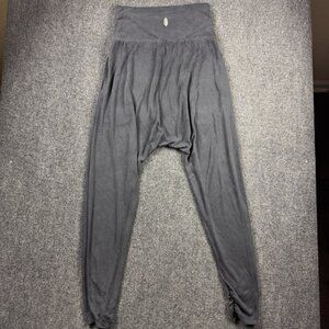Free People FP Movement Echo Harem Pants Size SP Dark Gray/Black Buttery Soft